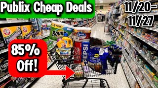 Publix Cheap Deals 11201127  Save BIG on groceries amp household items [upl. by Adilen]