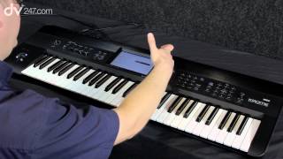 Korg Krome Workstation Synthesizer Demonstration [upl. by Leterg888]