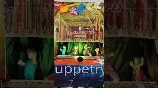 puppet puppetry puppetshow surabhi folk exhibition childrensday trending sumbalpurisong [upl. by Heriberto]