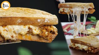 Buffalo Chicken Melt Sandwich Recipe by Food Fusion [upl. by Claudina]