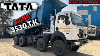 Tata Signa 3530K Tipper 2024 Review Features amp Performance [upl. by Oramug]