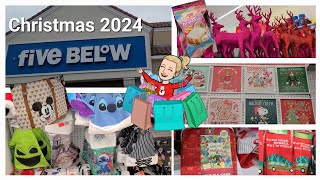 Five Below Christmas 2024 🎄 Shop with me  Gifts Toys Beauty Apparel and Decor [upl. by Vareck]