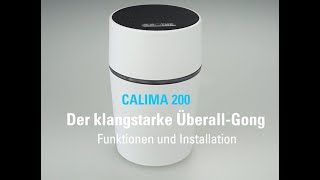 Funkgong Calima 200 I Funktionen und Einstellungen I Grothe GmbH [upl. by Nairrot539]