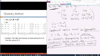 LU Decomposition Choleskys Methods [upl. by Klotz597]