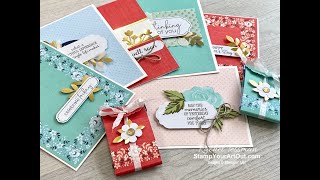 Kerchief Card Kit Variations [upl. by Irem]