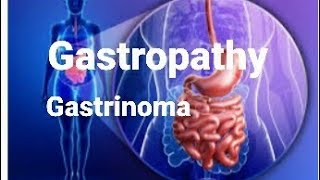 Gastropathy  Gastrinoma  Symptoms  Treatment  GIT Disorders [upl. by Clemente787]