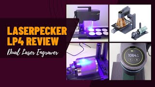 LaserPecker LP4  unboxing review and beginner projects [upl. by Gipps]