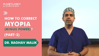 Myopia Treatment Part 2  Understanding Refractive Procedures  Dr Raghav Malik  Planet Lasik [upl. by Noiramaj]