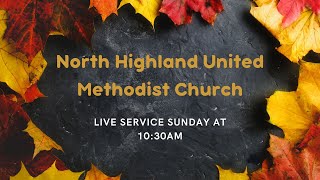 North Highland UMC Worship Service  11242024 [upl. by Trinity563]