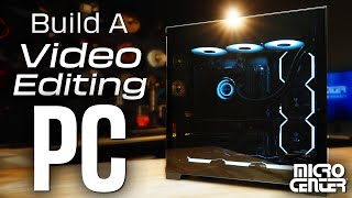 How To Build a PC  Building a MEGA Video Editing PC [upl. by Ellsworth]