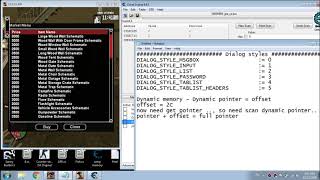 SAMP Cheat Engine  find dialog style  type pointer [upl. by Elletse]