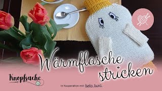 Wärmflaschenbezug stricken [upl. by Sherm366]