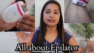 How to Use Epilator  Everything about epilator Philips BRE23500 Corded Compact Epilator epilator [upl. by Chamkis]