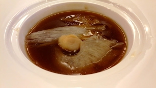 Superior Sharks Fin Soup at Modern World Restaurant Malacca Malaysia [upl. by Ellehcem]