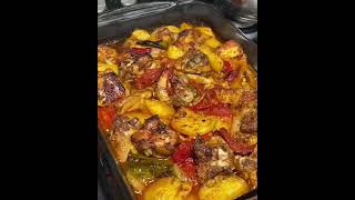 صنية دجاج بالبطاطا والبصل أكلة سريعة خطيرة وجبة غداء Cete marinade va transformer votre poulet rôti [upl. by Breh]