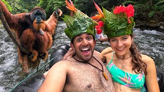 WE CANT BELIEVE this happened while Jungle Trekking in Indonesia 🇮🇩 Bukit Lawang [upl. by Nylsaj156]