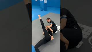 Veronica Hardy teaches Nina Drama jiujitsu submissions shorts UFC mma [upl. by Yorke819]