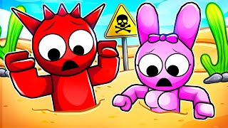 Can SPRUNKI ESCAPE ALL QUICKSAND TRAPS in Roblox Incredibox [upl. by Suchta]