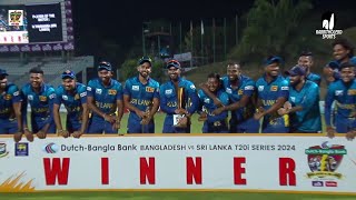 Prize Giving Ceremony  Bangladesh vs Sri Lanka  3rd T20I  Sri Lanka tour of Bangladesh 2024 [upl. by Keung419]