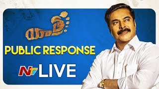 Yatra Movie Public Response LIVE  YSR Biopic  NTV Live [upl. by Muns428]