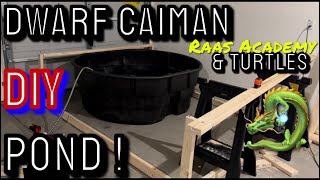 DIY Caiman amp Turtle Pond Part 1 [upl. by Welton]