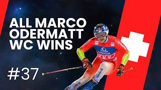 All 37 Marco Odermatt World Cup Wins [upl. by Carree]