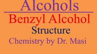 What is Benzyl Alcohol Phenylmethanol How to Name Alcohol Naming alcohol IUPAC Nomenclature [upl. by Otokam]