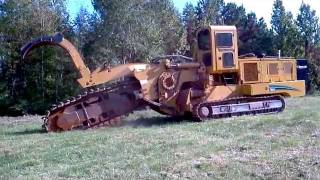 Vermeer T858 Track Trencher [upl. by Herbst378]