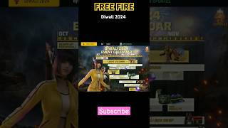 DIWALI 2024 EVENT CALENDAR FREE FIRE  HOW TO COMPLETE DIWALI EVENT  FREE FIRE NEW EVENT [upl. by Nogam62]