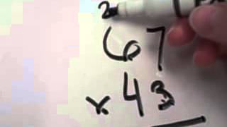 Multiplication Example of the Shortcut Method [upl. by Sophey]