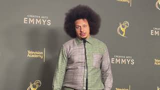 Eric André Best Short Form Performer The Eric Andre Show 2024 Emmys press room interview [upl. by Sessilu]