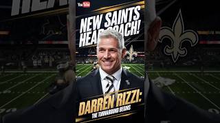 Saints Secret Weapon Darren Rizzi’s Hilarious Sideline Antics Revealed 🏈😂 [upl. by Odradlig]