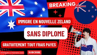 UE nouvelle Zélande immigre gratuitement avec toute ta famille tout frais payés très rapidement [upl. by Kurtzman]