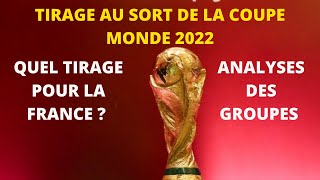 ANALYSE DU TIRAGE DE LA COUPE DU MONDE 2022 QATAR [upl. by Nelra74]