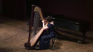 Carlos Salzedo Quietude from Five Preludes for Harp Alone played by Heather Cornelius [upl. by Silbahc248]