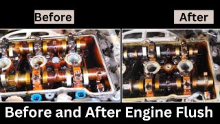 The Secret to a Healthy Engine Before and After Engine Flush [upl. by Anined]