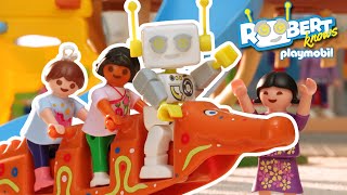 Co to jest przedszkole  ROBert wie  PLAYMOBIL Polska [upl. by Eilitan]