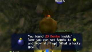 Legend of Zelda Ocarina of Time Walkthrough 04 36 quotDodongos Cavern Part 2quot [upl. by Doowle]