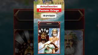 ⚡NOTICIAS de AGE OF MYTHOLOGY RETOLD en 1 MINUTO  Panteón Griego aomretold noticiasgamer [upl. by Offen791]