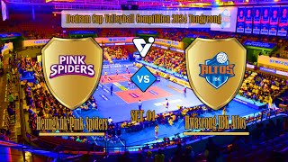 HEUNGKUK PINK SPIDERS vs HWASEONG IBK ALTOS Set 1  Kovo Cup 2024 Womens [upl. by Bailar219]