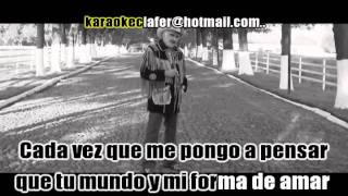 VOLCANES DORMIDOS  Vicente Fernandez  Karaoke1avi [upl. by Dnesnwot]