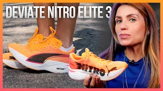 PUMA DEVIATE NITRO ELITE 3  Review Avaliação Completa [upl. by Klement]