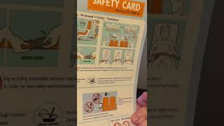 Sunexpress Boing 737800 Safety instructions sunexpress boing737 plane aviation aviationlovers [upl. by Norraf]