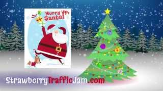 Christmas Songs for Kids to Perform Sing amp Dance  quotHurry Up Santaquot [upl. by Tezzil834]