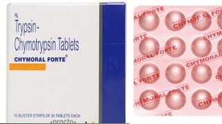 Chymoral Forte Tablet BenefitsDosageSide Effects  TrypsinChymotrypsin chymarol forte [upl. by Muire]