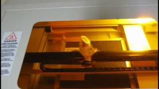 Full Spectrum Laser LLC RetinaEngrave Laser Engraver Controller Demo [upl. by Strohben]