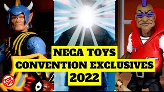 2022 NECA TOYS SUMMER CONVENTION EXCLUSIVES REVEALED [upl. by Nwahsyd]