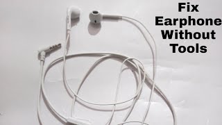 how to fix earphones that only work on one side without cutting [upl. by Fairlie411]