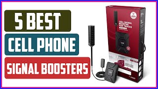 Top 5 Best Cell phone Signal Boosters in 2021 [upl. by Llehcal]