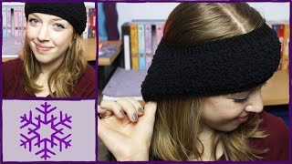 DIY Stirnband stricken  Selfmade Sunday  Winterproblems [upl. by Garber]